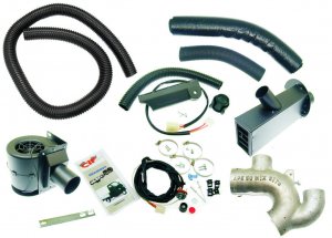 Complete heating kit (Sito muffler) for Ape 50-Europe-MIX-Euro 2 