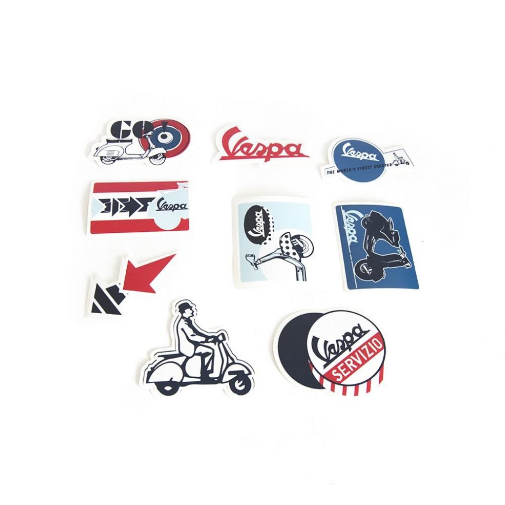 Vespa stickers 