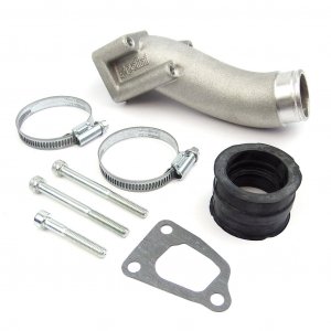 Intake manifold with 3 holes (35mm connection) for Vespa 125 PK XL &#x2F; N &#x2F; HP &#x2F; FL 