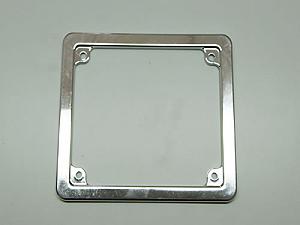 plastic chromed plate frame 
