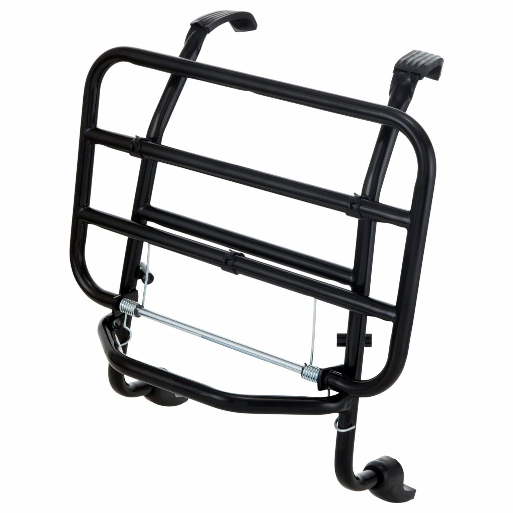 Complete front luggage rack in black for Vespa 125/150/200 Cosa 1-2 
