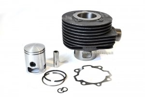 Complete GOETZE cylinder kit (125cc) in cast iron for Vespa PX-TS-GTR 