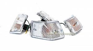 Chromium plated front and rear indicators kit 