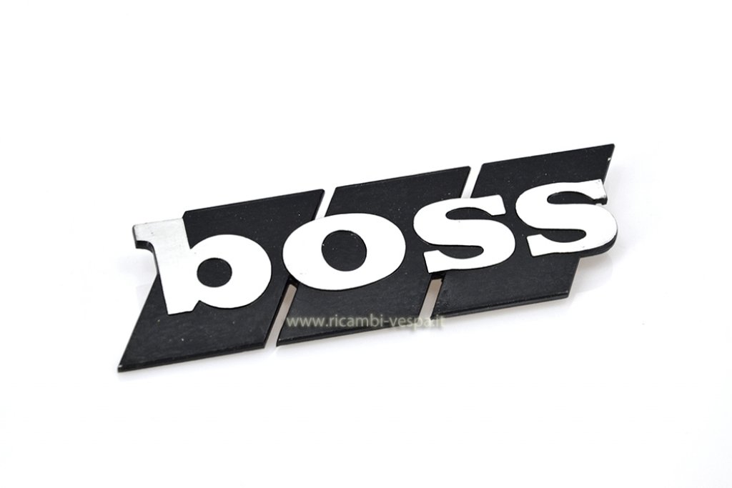 "Boss" plate for piaggio Boss side panel 