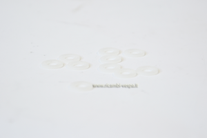 Teflon kit Rondellus in diameter. 5 mm (10pz) for Vespa 50&#x2F;90&#x2F;125&#x2F;150&#x2F;160&#x2F;180&#x2F;200 