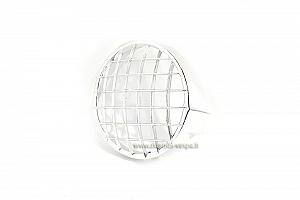 Chromium plated plastic headlight grid 