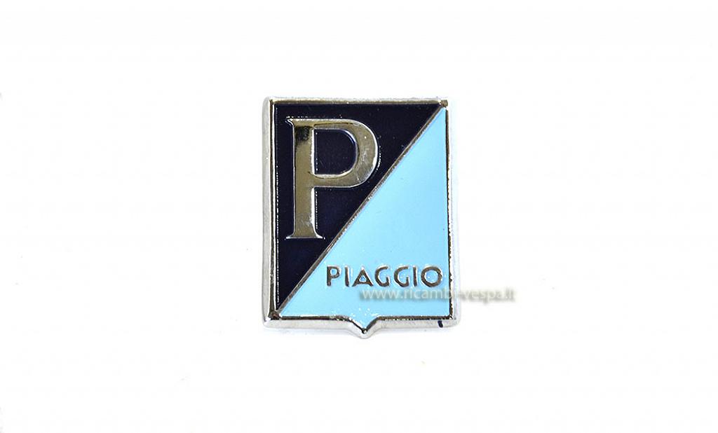 Piaggio badge in laquered metal 