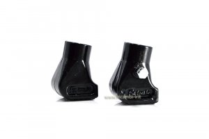 Pair of black aluminum feet for Vespa PK &#x2F; 125&#x2F;150&#x2F;200 PX-PE 