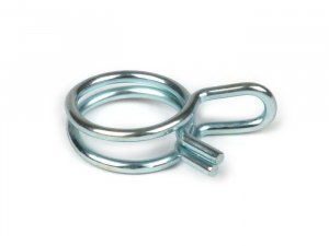 Zinc-coated clamp spring (diam. 12 mm.) 