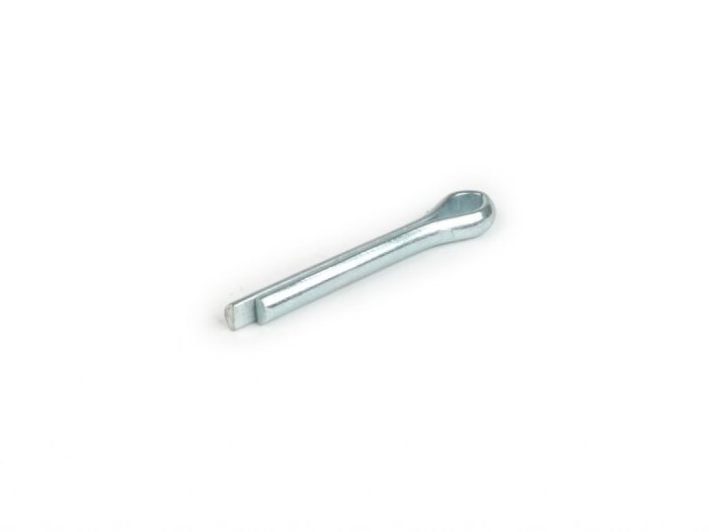 Wheel nut safety cotter pin 