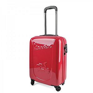 Vespa red legshied trolley case 
