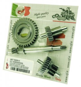 Gear kit extended ratios variator box for Piaggio Ciao Bravo SI 