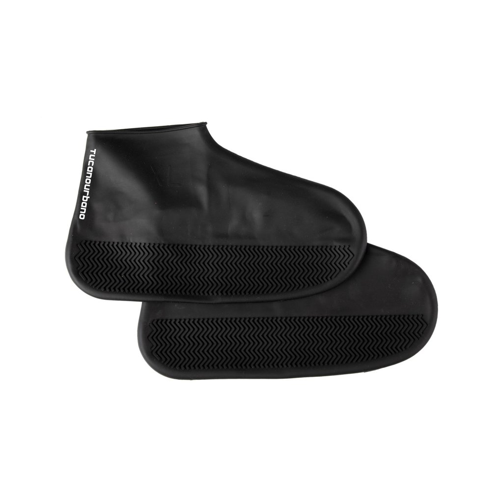 Waterproof "Footerine" silicone shoe covers 