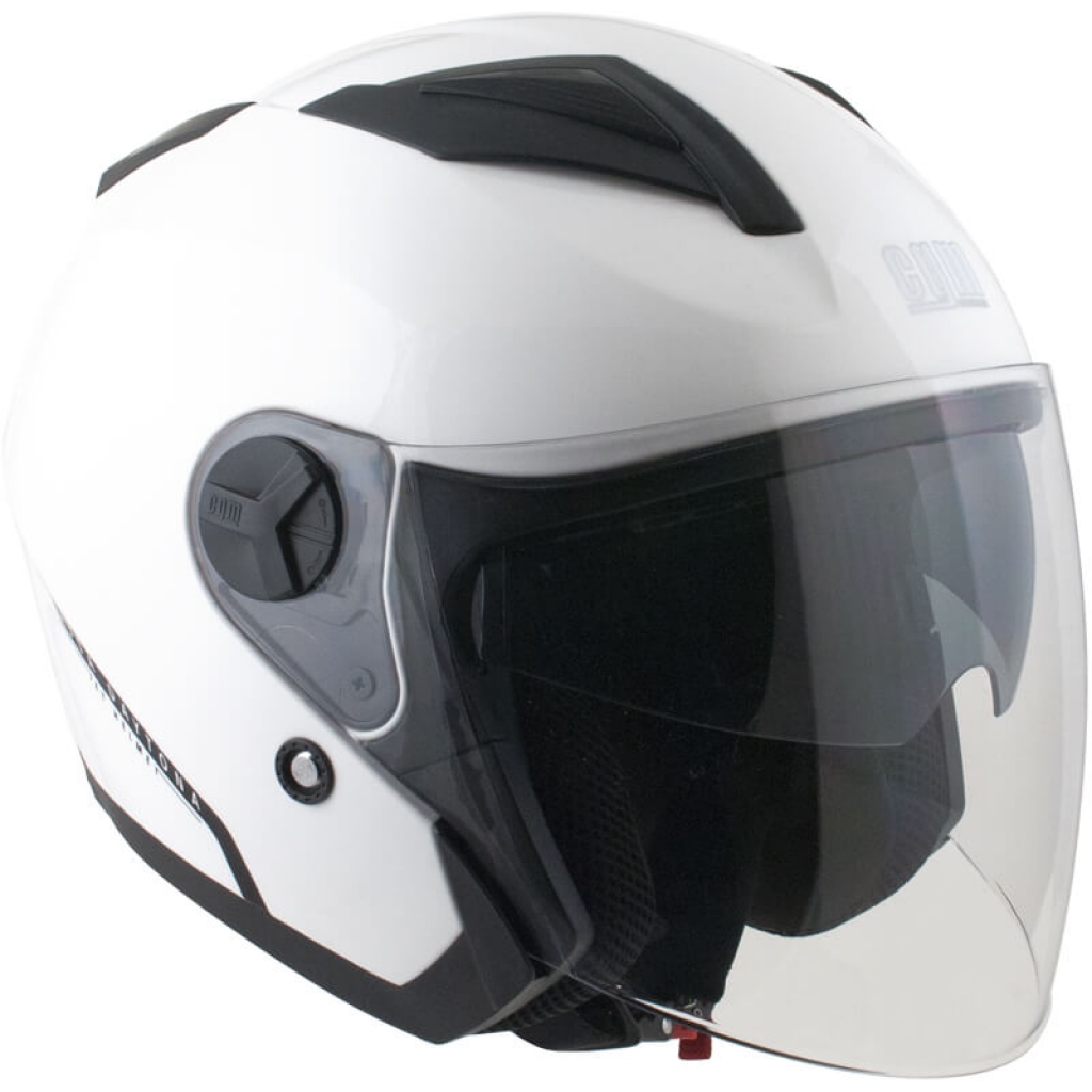 130 A DAYTONA white jet helmet 