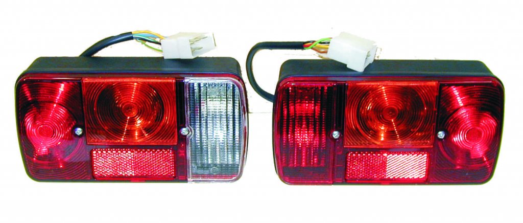 COBO rear lights pair for ape 420 TM P703 / P703V 