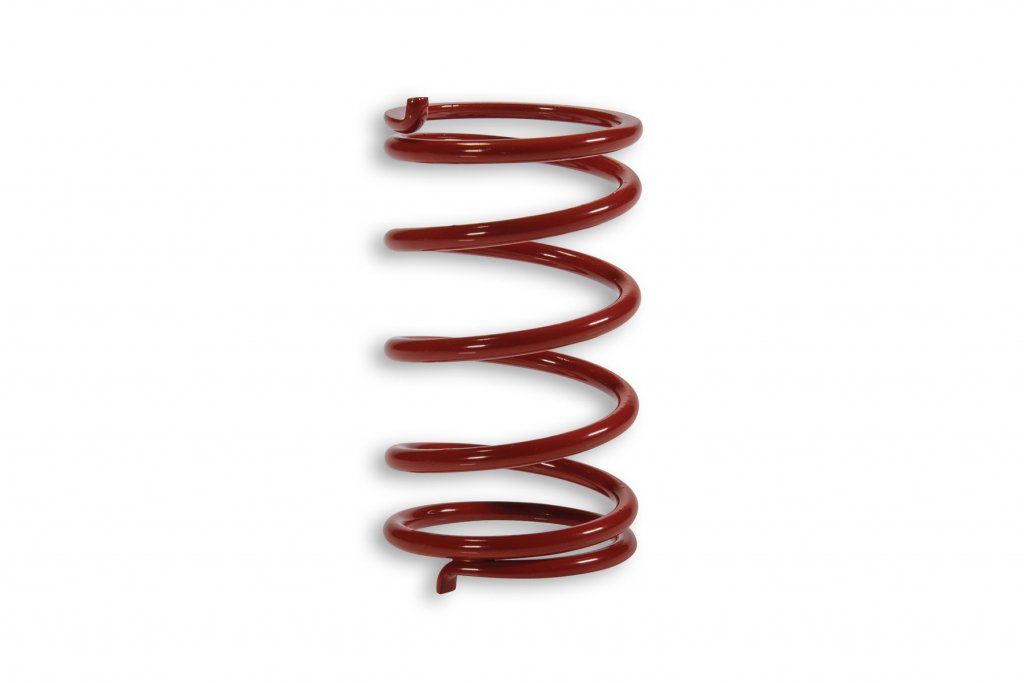 Red variator contrast spring (external Ø 45x77 mm - wire Ø 4 mm - k 9,40) for Ciao / Si / Bravo / Boxer 