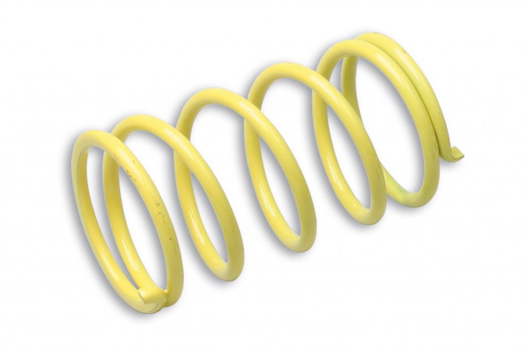 Yellow variator contrast spring (external Ø 45x77 mm - wire Ø 3.9 mm - k 8.4 for Ciao / Si / Bravo / Boxer 
