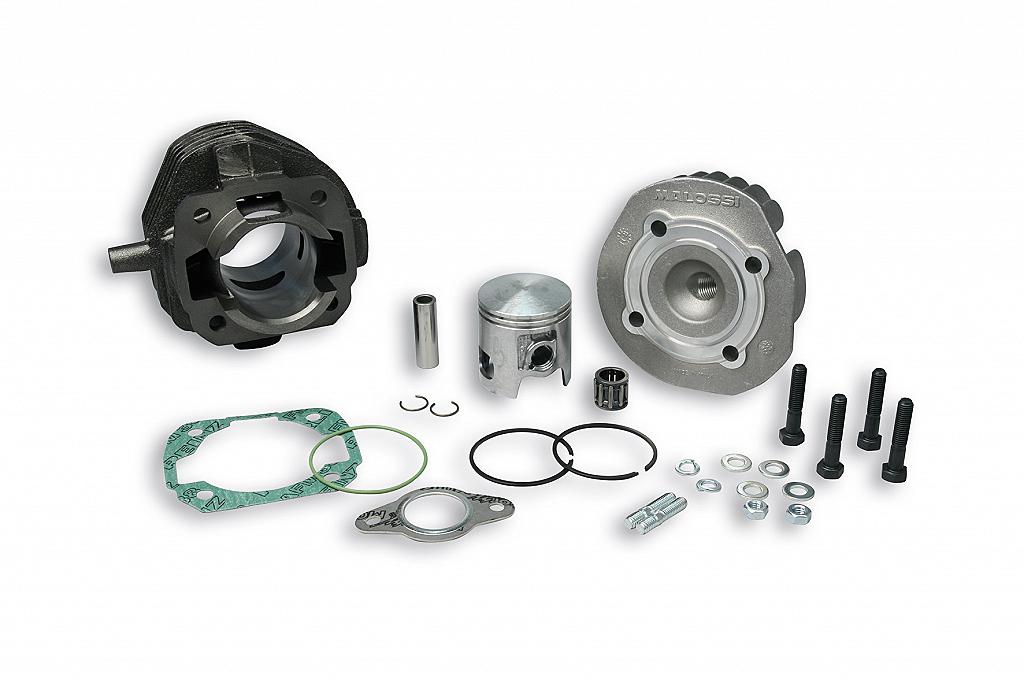 Malossi complete cast iron cylinder kit (75 cc) 