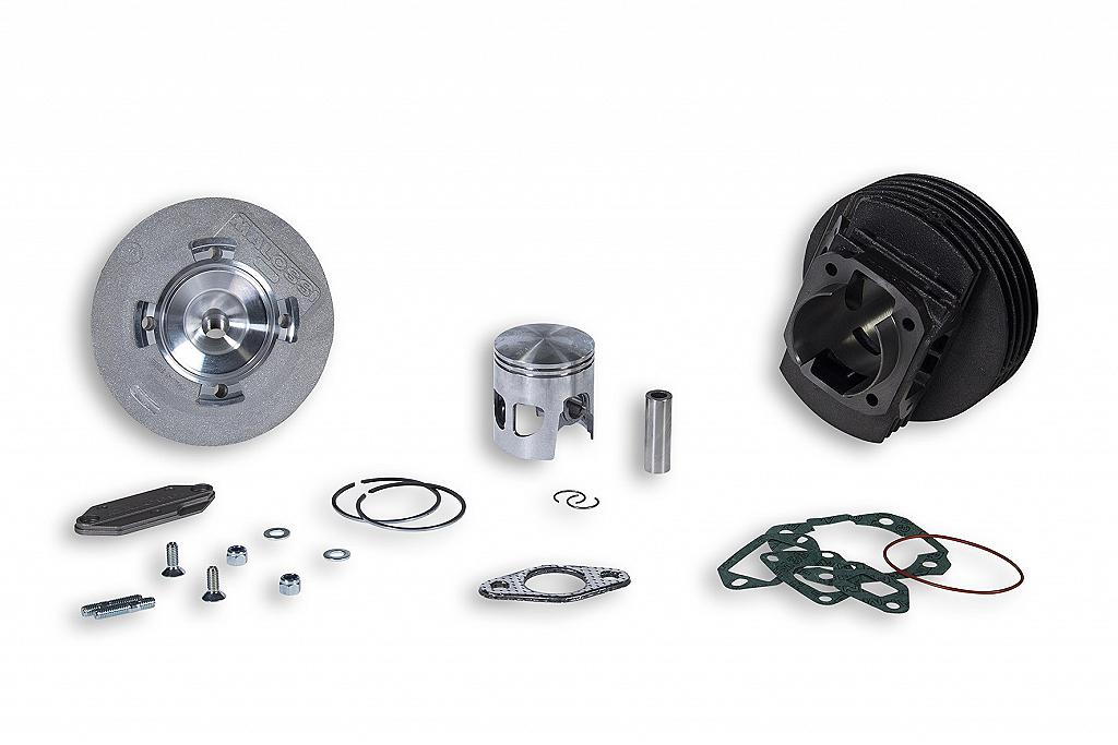 Malossi complete cast iron cylinder kit (130 cc) 