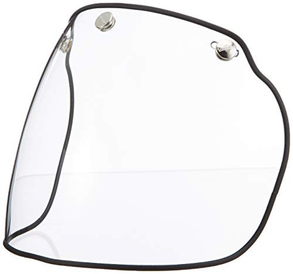 Piaggio 3-button visor (transparent) 