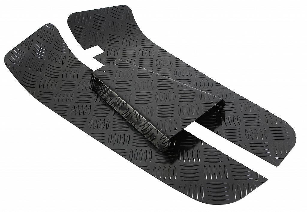 Black checker aluminium floor plate kit 