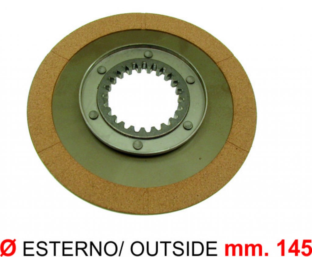 Clutch disc with cup for Ape 220 MP P501-P601-P601V-P2-P3 