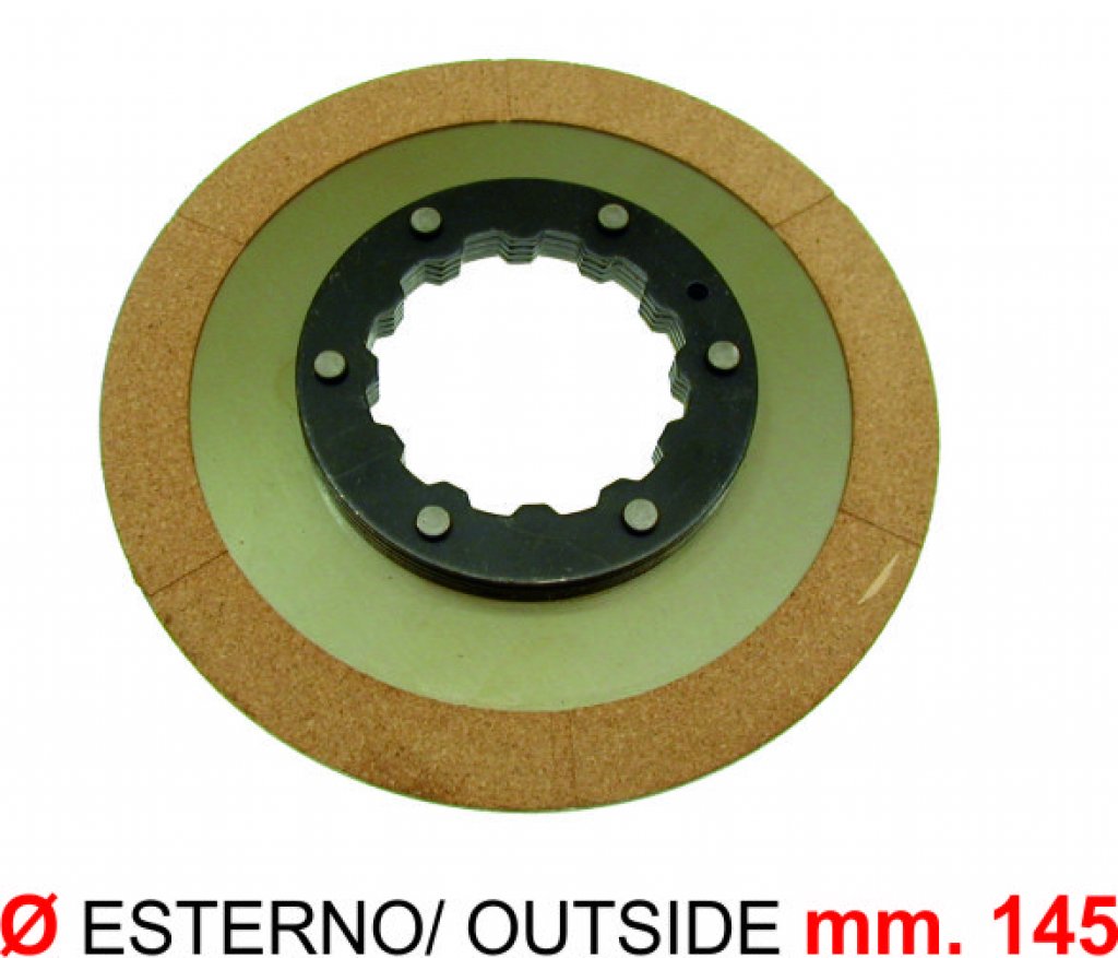 Clutch disc without cup for Ape 220 MP P501 