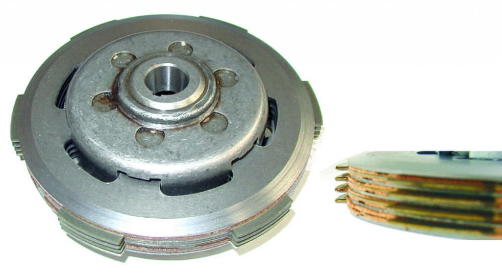 Complete clutch mounted (4-disc modification) for Ape 50 FL2 