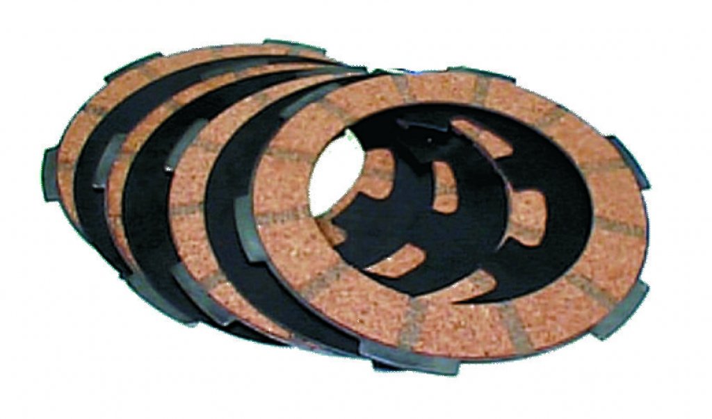 Clutch discs kit with reinforced spring (modification to 4 discs) for Ape 50 