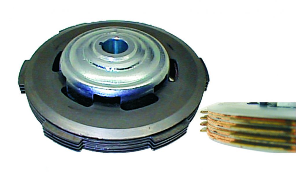 Complete assembled clutch (4-disc modification) for Ape 50 