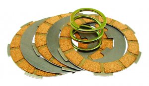Clutch discs kit with spring for Ape 50 