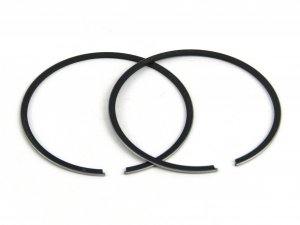 Pair of piston rings for Parmakit (177cc) TSV in 63mm aluminum 