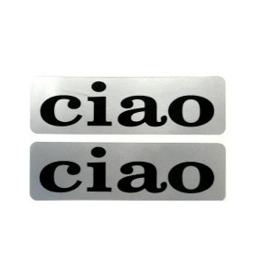 Tank stickers couple for Ciao R-SC 