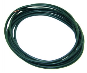 5mm diameter black soft spark plug cable 