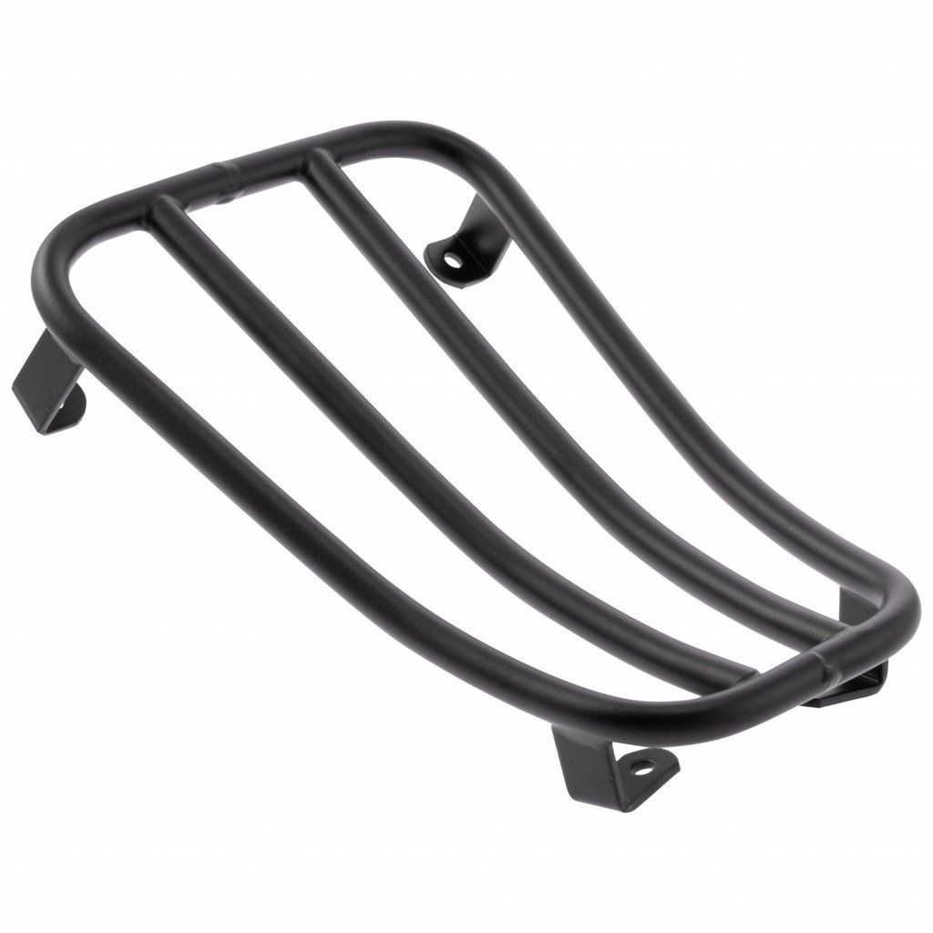 SIP luggage rack in matt black aluminum for Vespa 125/200/300 GTS-GT-GTS Super 