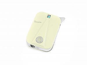 cream rechargeable lighter (similar to the Vespa front body work) 