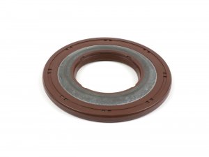 Oil seal clutch side 31x62,1x5,8 / 4,3mm BGM in FKM / Viton (E10 / ethanol resistant) brown rubber 