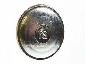 Plastic-chromed nut cover hubcap 