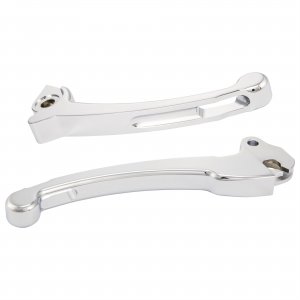 Pair of &quot;SPORT&quot; brake and clutch levers for Vespa 125&#x2F;150&#x2F;200 PX disc brake 