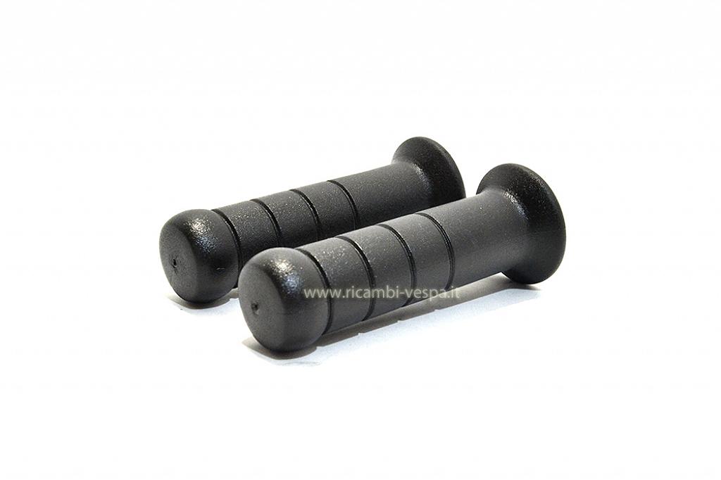Black handle grip pair 