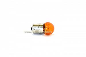 Orange spheric bulb 12V 10W (BAU 15S) 