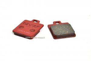 Pair of brake pads brake pads MHR S14 for Vespa 50/125/150 ET2-ET4-LX-Primavera-Sprint 