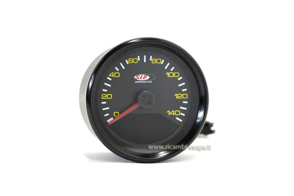 Tachometer / odometer SIP 2.0 for Vespa P80-150X / PX80-200E / Lusso 1 ° / P150S / P200E - 140 (km / h / mph) / 14.000 (Umin / rpm), 