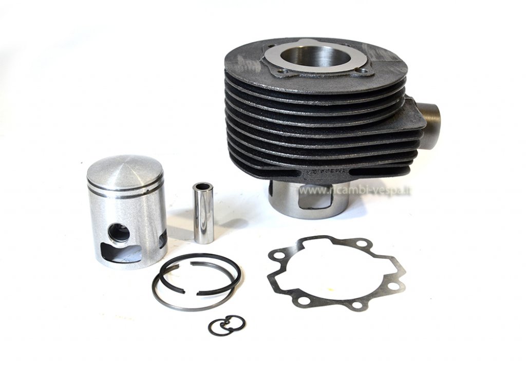 Complete GOETZE cylinder kit (125cc) in cast iron for Vespa PX-TS-GTR 