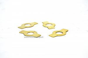 Kit of brass securing washers for crankcase nuts  (4 pcs) 