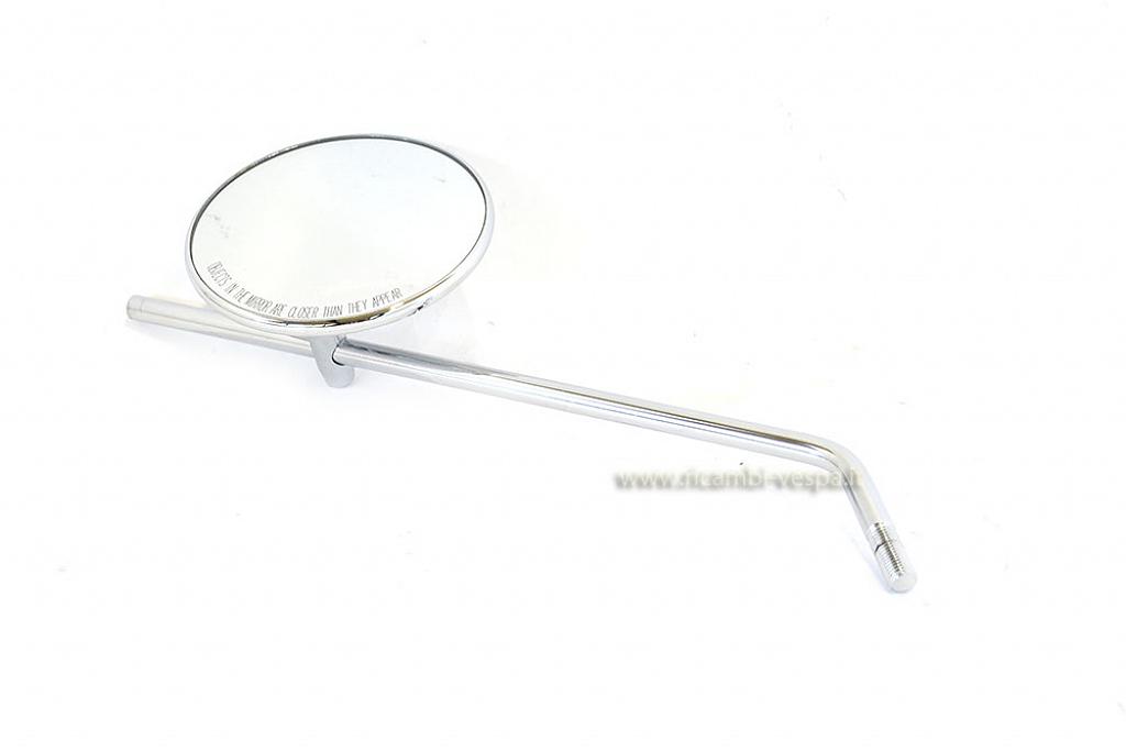 Chrome plated mirror with adjustable bar (left/right) 