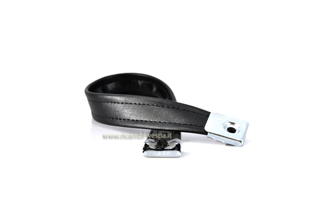 Black passenger handle for Vespa 125/150/200 PX-PE Arcobaleno 