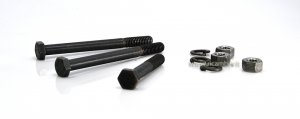 Kit of burnished bolts fixing shock absorber bracket for Vespa 125/150 V1-V33-VM-VN-VB1-GS 