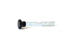 Starter tie rod with black plastic knob 