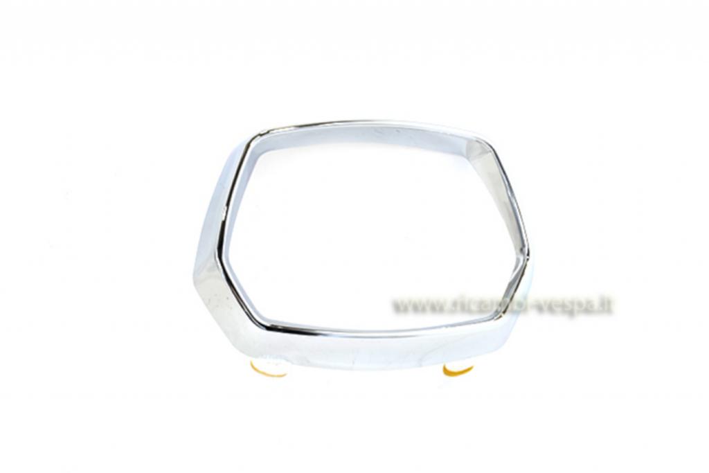 Chrome colour plastic headlight frame 